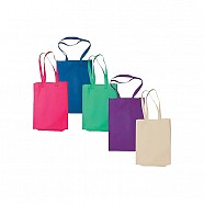 Cotton Tote Bags - Pink